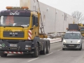 Transport in montaža lesenih lepljenih nosilcev